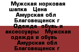 Мужская норковая шапка › Цена ­ 2 000 - Амурская обл., Благовещенск г. Одежда, обувь и аксессуары » Мужская одежда и обувь   . Амурская обл.,Благовещенск г.